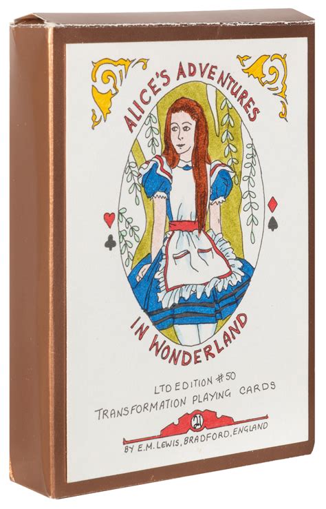 Lot Detail Elaine Lewis Alices Adventures In Wonderland Transformatio