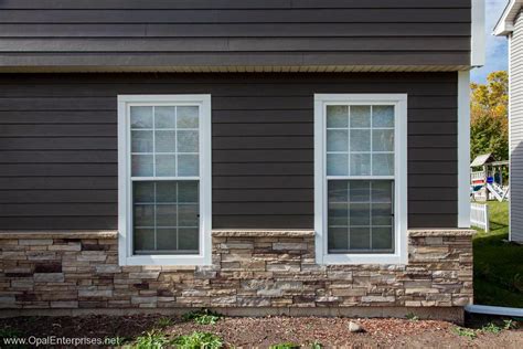 Rich Espresso James Hardie Siding With Versetta Stone For The Home