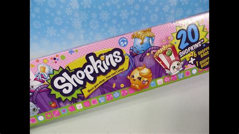 Shopkins 20 Pack Season 2 Two Opening Unboxing Toy Review Youtube