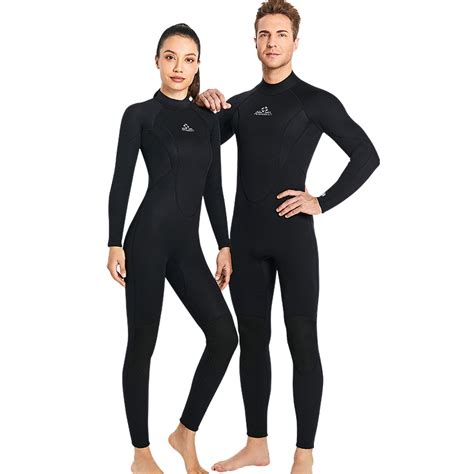 dive and sail adults 3mm cr neoprene plus size fullbody scuba diving wetsuit free shipping on
