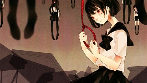 Dead Anime Girl Suicide Play Dead Male Anime 30 Min Cartoon Video