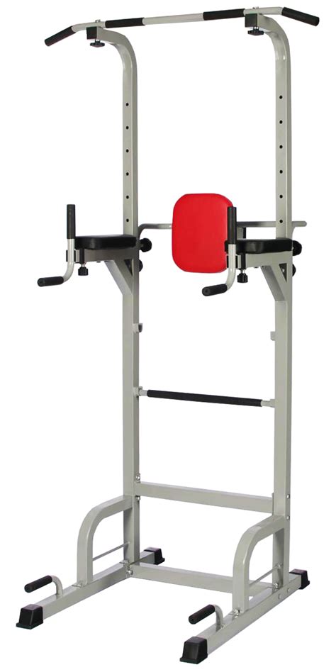 Balancefrom Power Tower With Push Up Pull Up And Workout Dip Station
