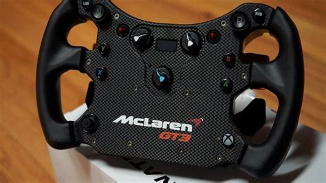 Fanatec Neues CSL Elite Steering Wheel McLaren GT3 V2 Ab Sofort