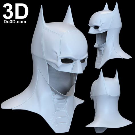 Robert Pattinson Version Batman 2022 Cowl 3d Printable Model Stl File