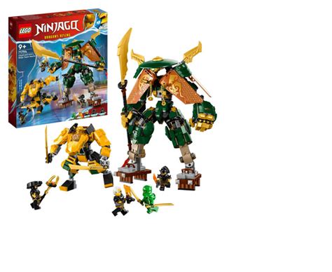 Lego Ninjago Lloyd And Arins Ninja Team Mechs 71794 Building Toy Set
