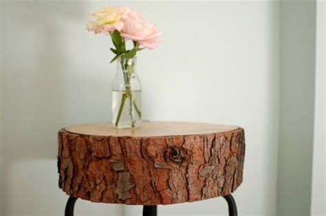 Create Your Own Rustic Log Table For Under 10 — Seakettle Diy Table