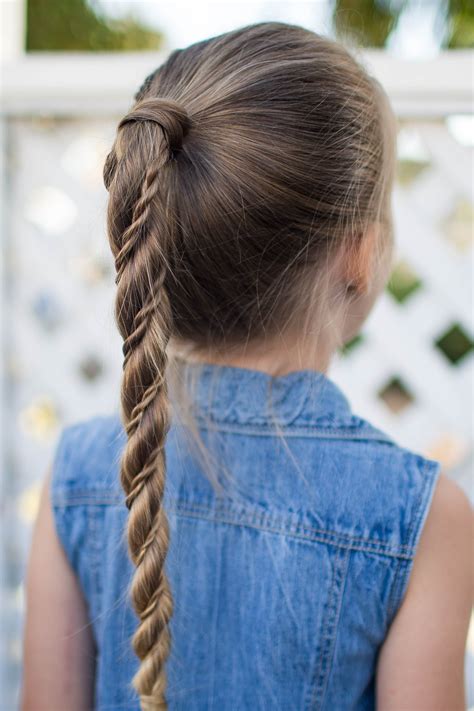 See more ideas about long hair styles, pretty hairstyles, hair styles. Twist Wrap Ponytail | Cute Girls Hairstyles