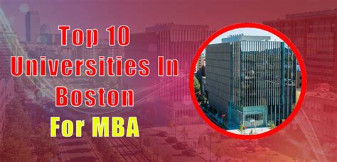 Top 10 Universities In Boston For Mba Fee And Eligibility