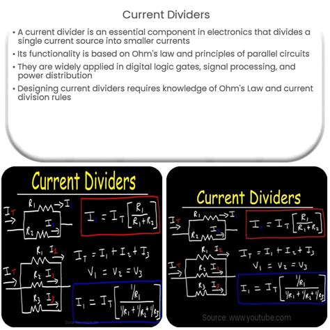 Current Dividers How It Works Application And Advantages