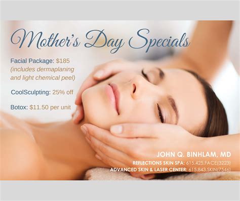 Mothers Day Specials 2017 Facials Botox Cool Sculpting Call Today Cosmetic Dermatology