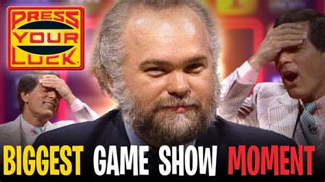 The Most Shocking Game Show Contestant In History Press Your Luck Buzzr Youtube