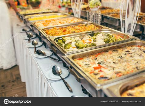Catering Food Wedding Buffet — Stock Photo © Lelik83 134128012