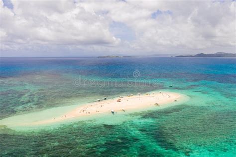 Naked Island Siargao The White Sandy Island Is Surrounded By A Coral