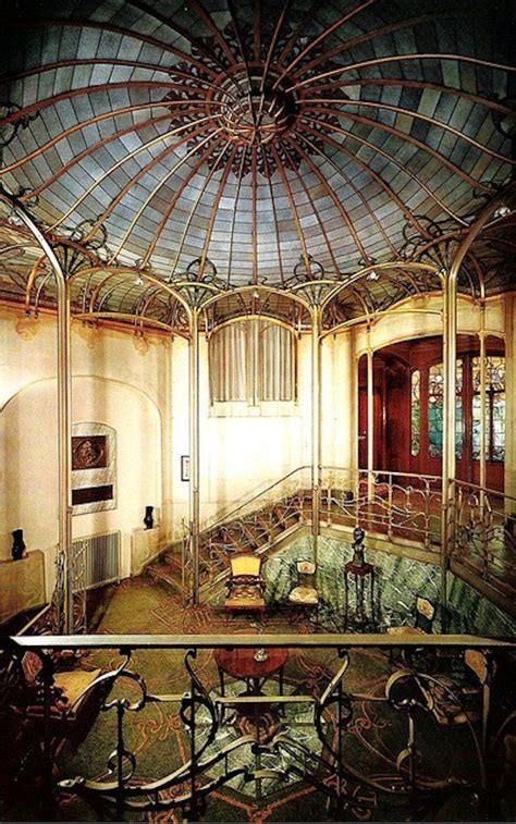Victor Horta 1895 Hotel Van Eetvelde Brussels Art