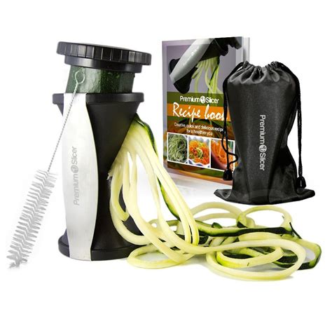 #1 Premium Spiralizer Bundle - Vegetable Spiral Slicer 68% ...