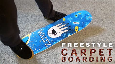 Freestyle Carpet Skateboard Tricks For Self Quarantine Skate World