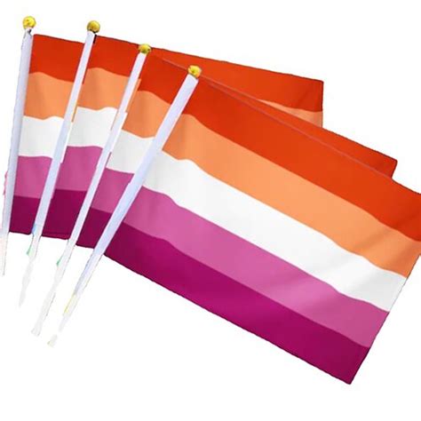 Lesbian Sunset Pride Flag Friendship Etsy