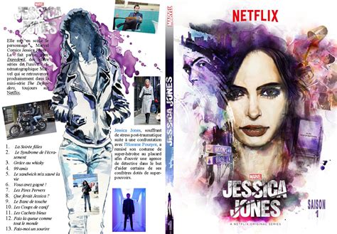 Jaquette Dvd De Jessica Jones Saison 1 Custom Cinéma Passion