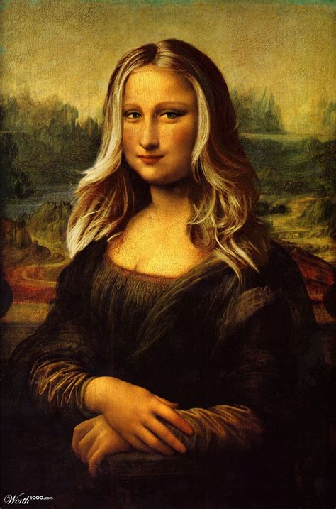 Liz M Nowadays Worth Contests Mona Lisa Parody Mona Lisa Art Parody
