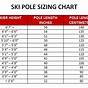 Xc Ski Pole Size Chart
