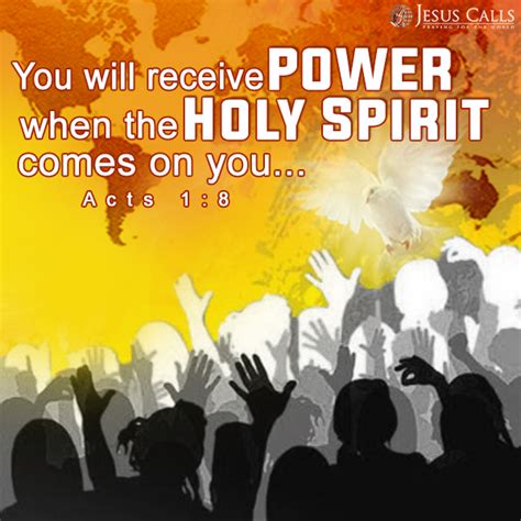You Will Receive Power When The Holy Spirit Comes On You Acts 18