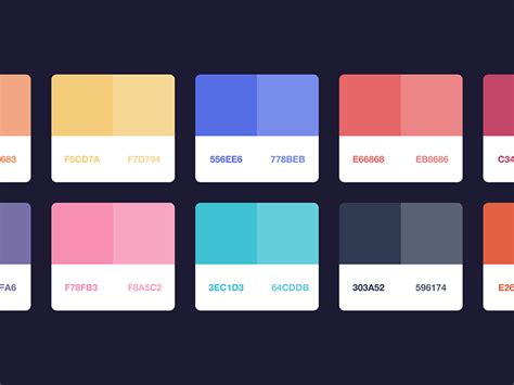 Palette For Flat Ui Colors 2 By Alexander Zaytsev On Dribbble