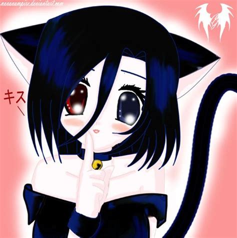 Anime Vampire Kitty Anime Neko Vampire Cat Cat Girl