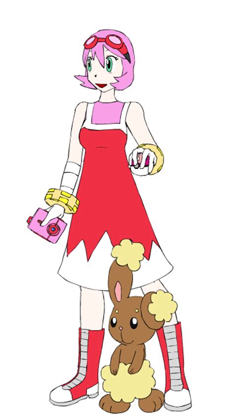 Pokemon Trainer 2 Amy Human By Pikacool360 On Deviantart