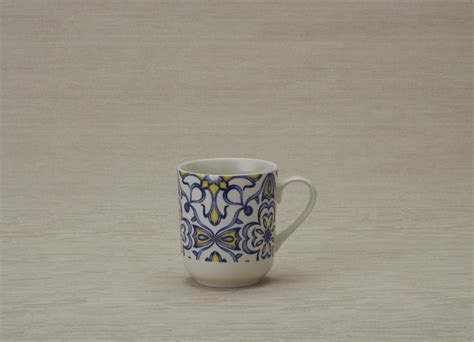 Taperstry Tiles 6 Pieces Coffee Mug Set Sobe Decor