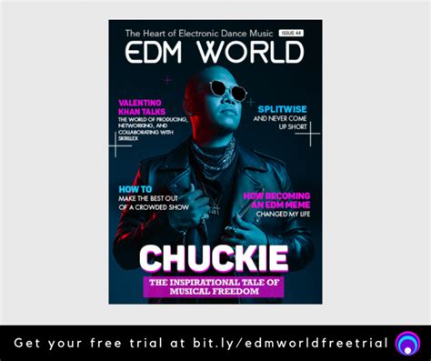 Issue 44 Of Edm World Magazine Is Live See Whos Inside