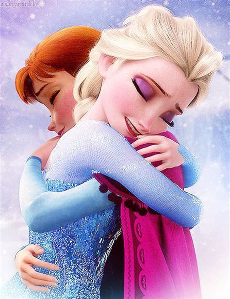 Disney frozen elsa and anna wallpaper, snow, mountains, the city. First disney movie about sisterly love. Family comes first ...