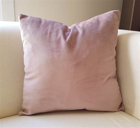 Light Pink Velvet Pillowdecorative Pillowslight Pink Pillow Cover In