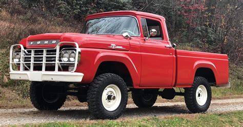 1959 Ford F100 4x4 Built From The Ground Up Ford Daily Trucks