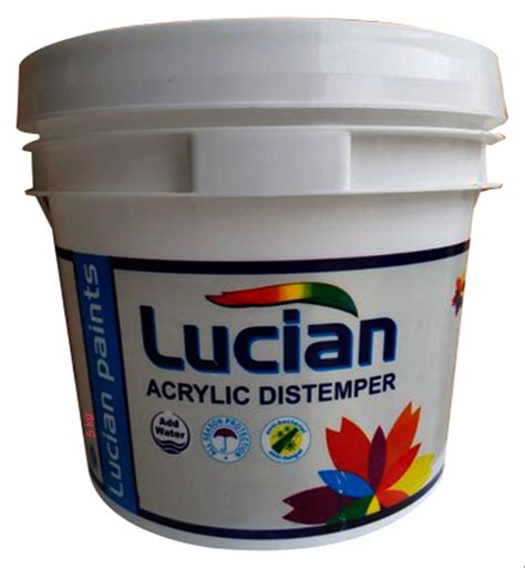 Asian Lucian Acrylic Distemper Paint At Rs 250bucket Asian Distemper