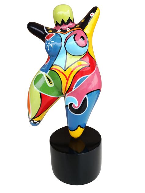 Big Statue Of Woman Nana Dancer In Multicolored Etsy