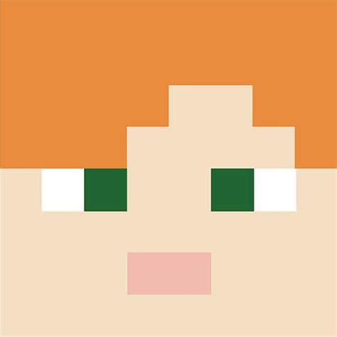 Minecraft Alex Head Pixel Art Minecraft Tutorial And Guide