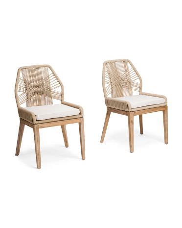 Find all of the best tj maxx coupons live now on insider coupons. Set Of 2 Rope Crossweave Side Chairs - Accent Chairs ...