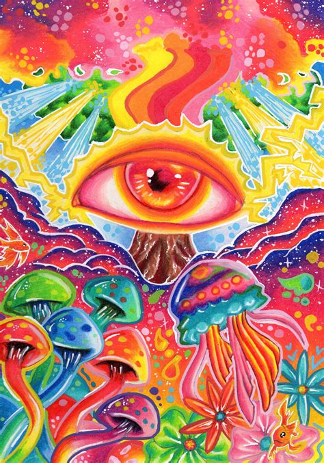 New World 4 Hippie Painting Trippy Painting Hippie Wallpaper