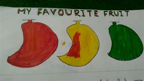 Unlike other many fruits it is taken as a whole. write a paragraph on "MY FAVOURITE FRUIT" - YouTube