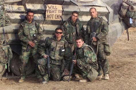 Der Waffenzug Des Us Marine Corps Usmc Charlie Company 1st