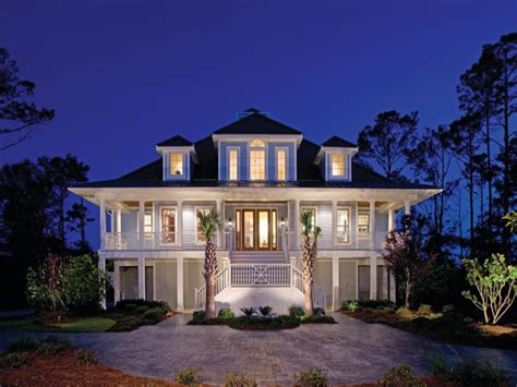 Want to discover art related to pilings? Low Country House Plan Low Country Craftsman House Plans ...