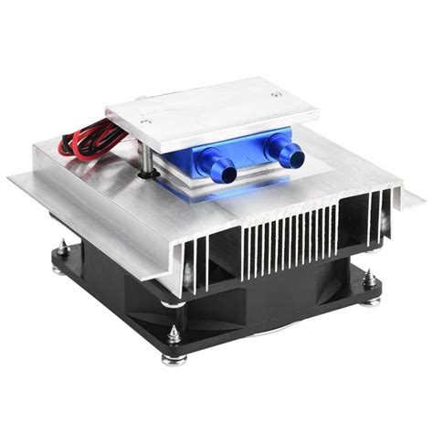 This is just like the everyday air conditioner that we use. 50W DIY Thermoelectric Cooler Cooling System Semiconductor Refrigeration System Kit Heatsink ...
