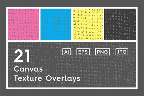 Use the apply image to create a canvas texture png that has transparency. 21 Canvas Texture Overlays - Graphics - YouWorkForThem