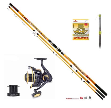 Kit Surfcasting Canna Suspiria Orizonte Mulinello Jbx Sea Filo