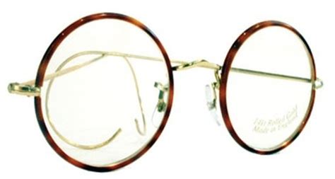 savile row round 18kt cable temples eyeglasses