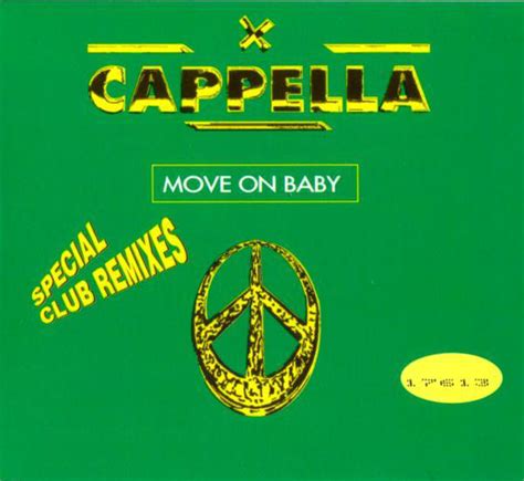 Cappella Move On Baby Special Club Remixes 1994 Digipak Cd