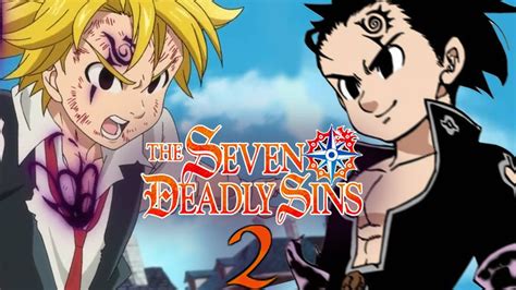 Fantastic Poster For Seven Deadly Sins Season 2 And New Details
