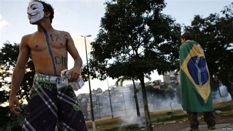 In Pictures Brazil Protests Bbc News