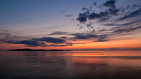 Baltic Sunset Under The Skies In Russia Image Free Stock Photo