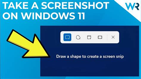 How To Take A Screenshot On Windows 11 Youtube